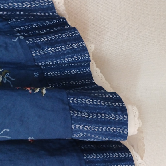 Disney girls blue asymmetrical hem Belle Beauty And The Beast Dress xl 14/16 - Picture 3 of 7